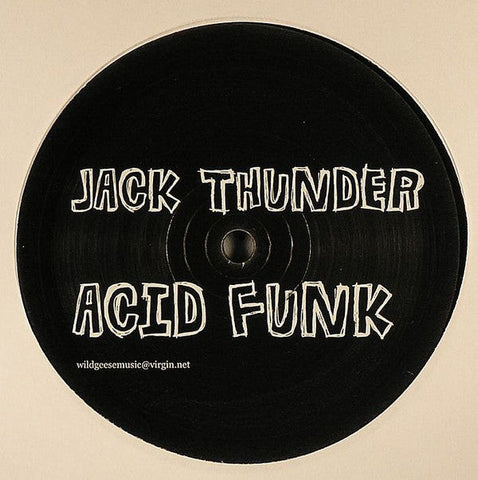 Jack Thunder : Acid Funk (12", S/Sided, Single)