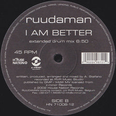 Ruudaman : I Am Better (12")