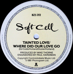 Soft Cell : Tainted Love / Where Did Our Love Go (12", Single)