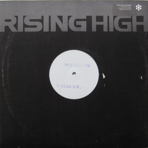 Project One : Cheeba E.P. (12", EP, W/Lbl)