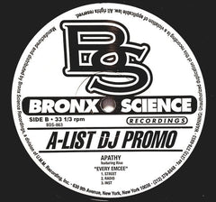 Apathy : Ain't Nuthin Nice / Every Emcee (12", Promo)