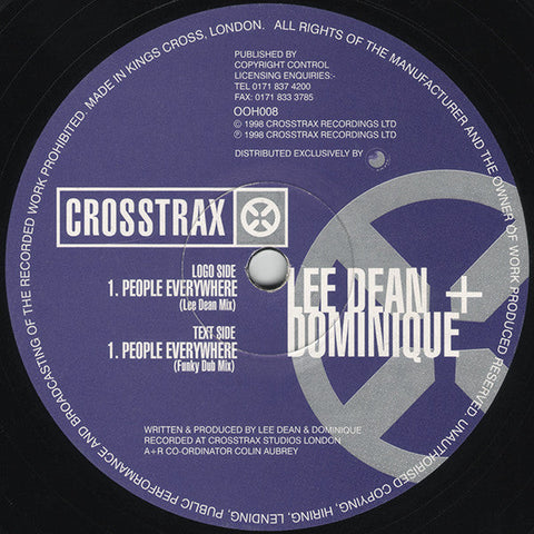 Lee Dean & Dominique : People Everywhere (12")