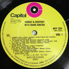 Frank Sinatra : Sunday And Everyday With Frank Sinatra (LP, Comp)