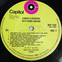 Frank Sinatra : Sunday And Everyday With Frank Sinatra (LP, Comp)