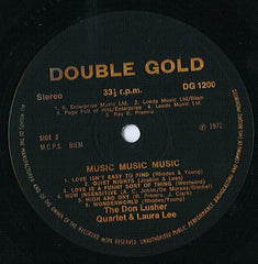 Don Lusher Quartet With Laura Lee (3), The Golden Brass With The Maggie Eaves Singers : Music Music Music (2xLP, Comp)