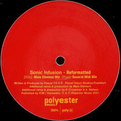 Sonic Infusion : Reformatted (Mixes) (12")