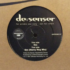 de:Senser : Om (12", Promo)