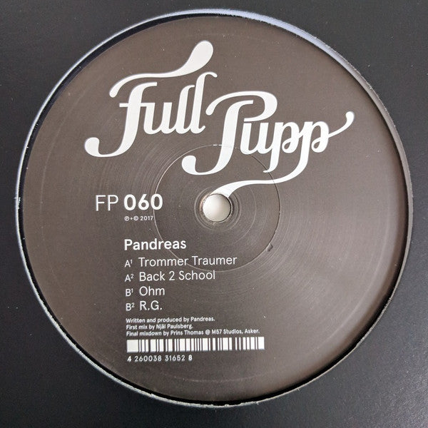 Pandreas : Back 2 School  (12")