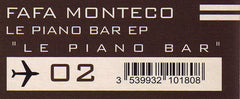 Fafa Monteco : Le Piano Bar EP (12", EP)