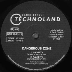 Dangerous Zone : Naughty (12")