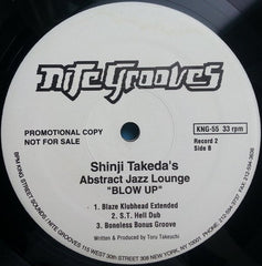 Shinji Takeda : Abstract Jazz Lounge (2x12", Promo)