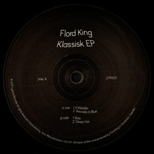 Flord King : Klassisk Ep (12")