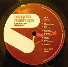 Various : Acapella Mash Ups - Funky House Volume 01 (12", Unofficial)