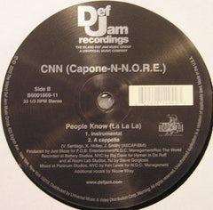 CNN (Capone-N-N.O.R.E.)* : People Know (La La La) (12")
