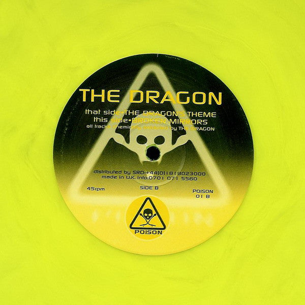 The Dragon : The Dragon's Theme / Broken Mirrors (12", Yel)