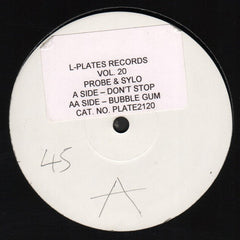 DJ Probe & Sylo : Vol. 20 (12", Promo, W/Lbl, Sti)