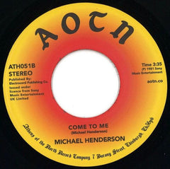 Michael Henderson : Let Love Enter / Come To Me (7", RM)