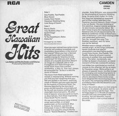 Leo Addeo And His Orchestra : Great Hawaiian Hits (LP, Album)