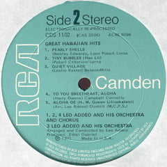 Leo Addeo And His Orchestra : Great Hawaiian Hits (LP, Album)