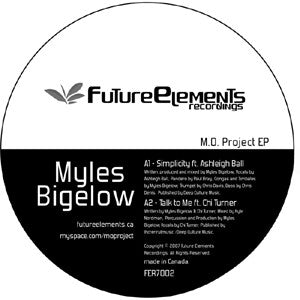 Myles Bigelow : M.O. Project EP (12", EP)
