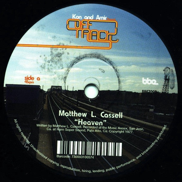 Matthew Larkin Cassell / The Black Souls : Heaven / Baki Mutane Nakuka (Black People Crying) (7")