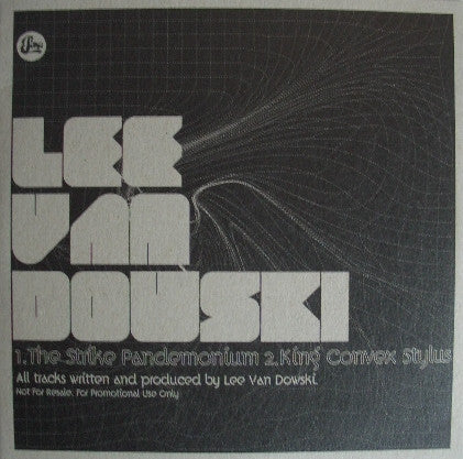 Lee Van Dowski : The Strike Pandemonium (CD, Single, Promo)