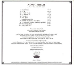 Nomumbah : Love Moves (CD, Album, Dig)