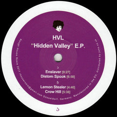 HVL (2) : Hidden Valley E.P. (12", EP)