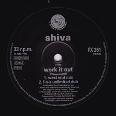 Shiva : Work It Out (12")