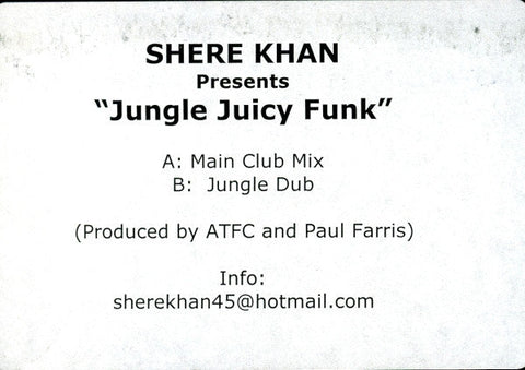 Shere Khan (10) : Jungle Juicy Funk (12", W/Lbl)