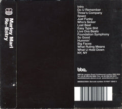 Marley Marl : Re-Entry (CD, Album, Gat)