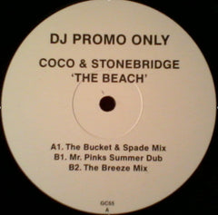 Coco & Stonebridge : The Beach (2x12", Promo)