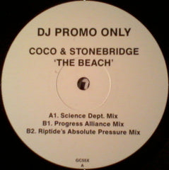 Coco & Stonebridge : The Beach (2x12", Promo)