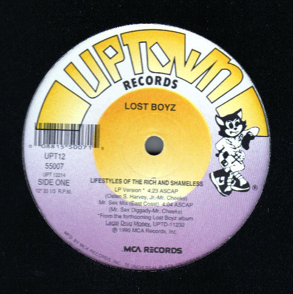 Lost Boyz : Lifestyles Of The Rich And Shameless (12", RE)