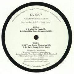 Tyree Cooper And Pure God Manifested : Back Home (12")