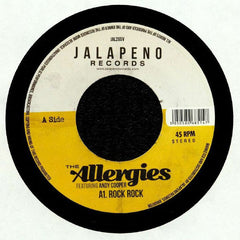 The Allergies Featuring Andy Cooper (2) : Rock Rock / Blast Off (7")