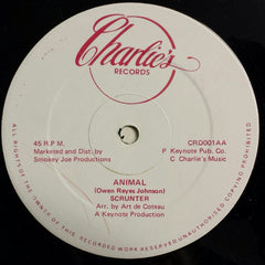 Scrunter : Woman On The Bass / Animal (12", Single)