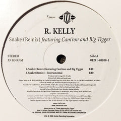 R. Kelly Featuring Cam'ron & Big Tigger : Snake (Remix) (12", Maxi)