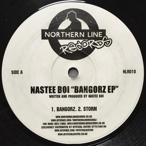 Nastee Boi : Bangorz EP (12", EP)