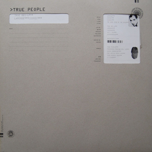DJ La Monde : Cosmic (12")
