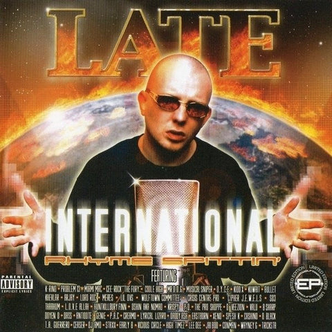 Late : International Rhyme Spittin' (CD, EP, Ltd)