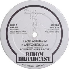 Power, Wonder & Love : Afro Acid (12")