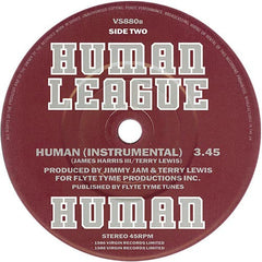 The Human League : Human (7", Single, Glo)