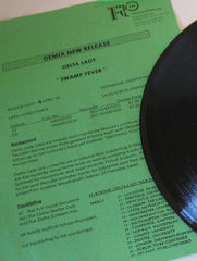 Delta Lady : Swamp Fever (12", Promo, W/Lbl)