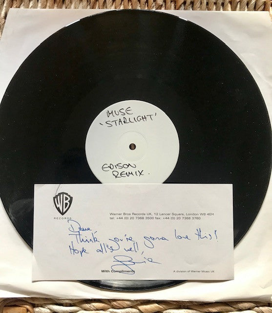 Muse : Starlight (Edison Remix) (12", S/Sided, W/Lbl)