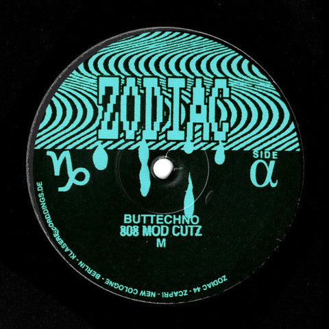 Buttechno : ZCAPRI (12", EP)