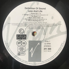 Definition Of Sound : Love And Life: A Journey With The Chameleons (LP, Album, M/Print)