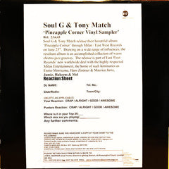 Soul G & Tony Match : Pineapple Corner Album Sampler (12", Promo)