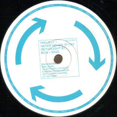 Lush Versus Drum Club : Never Never: Stray (Rethought By Bob + Bing) (12", Single, Ltd, P/Unofficial)