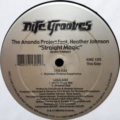 The Ananda Project Feat. Heather Johnson : Straight Magic (12")